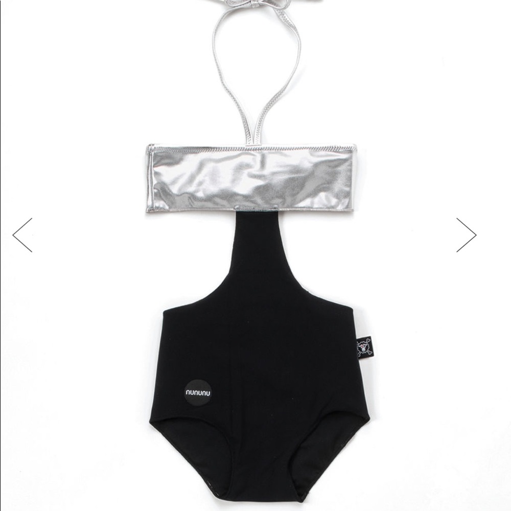 Nununu color block one piece